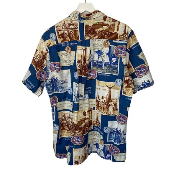 Vintage International Game Fish Hawaiian Shirt - Men's Size XL - Picture 2 of 4